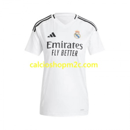 Real Madrid Donna Maglia Prima 2024/2025 Manica Corta